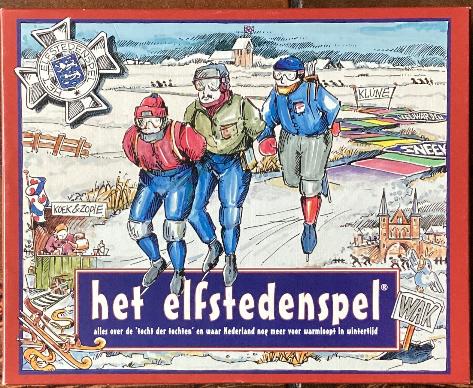 Het Elfstedenspel, Ophalen of Verzenden, Zo goed als nieuw