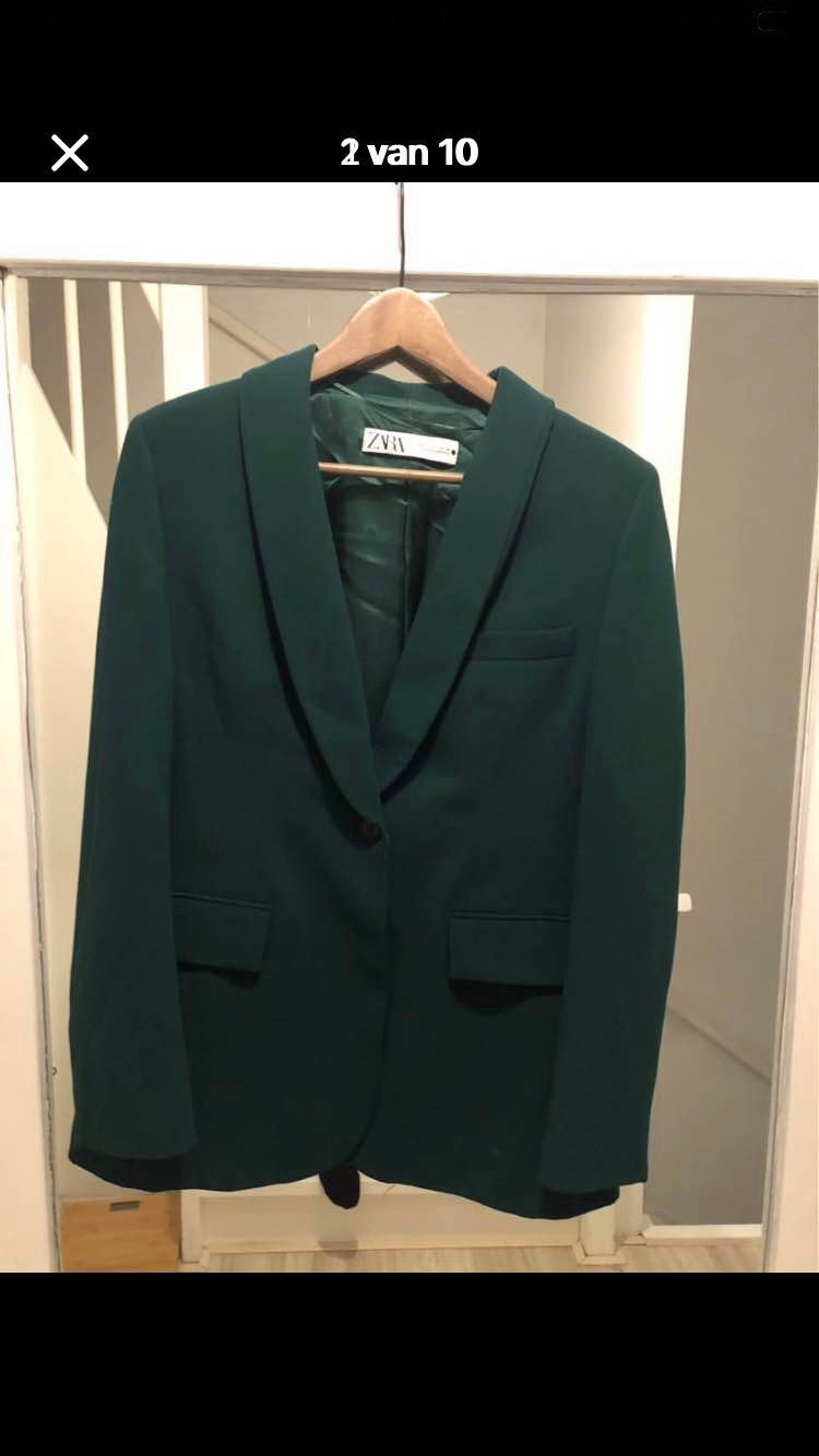 blazer set, Ophalen, Zo goed als nieuw, Groen