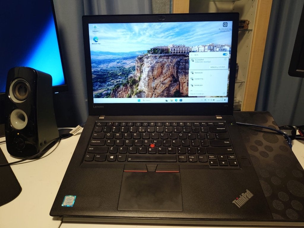 Lenovo Thinkpad T470 met 2 Accu's 16GB RAM Office Windows 11, Computers en Software, Windows Laptops, Ophalen, Lenovo Thinkpad
