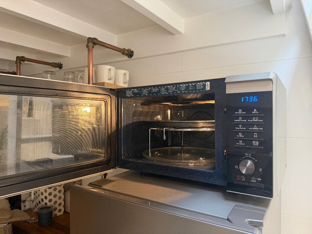 Samsung combi-magnetron, Witgoed en Apparatuur, Ophalen, Combimagnetron, Gebruikt, Draaiplateau