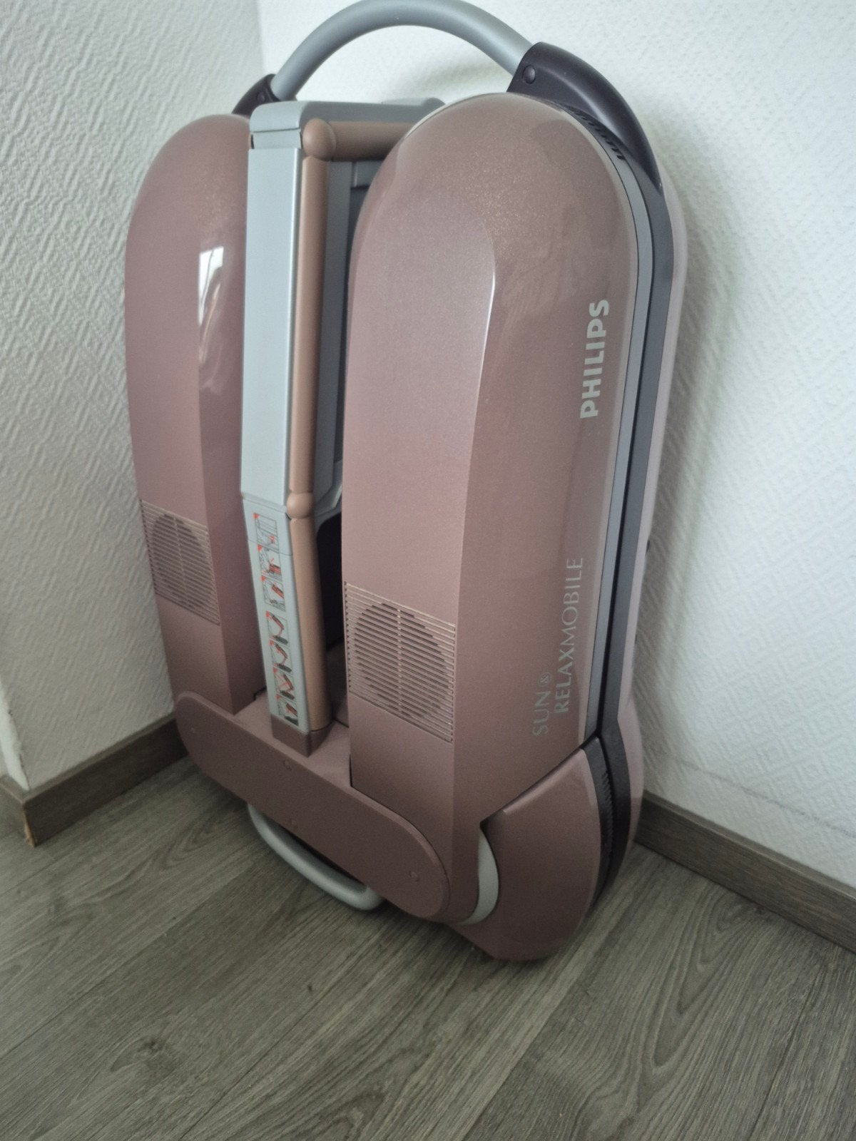 Philips Sunmobile HB971 Zonnebank - Zo goed als nieuw, Ophalen, Gebruikt, Zonnebank dubbelzijdig, Minder dan 10 lampen