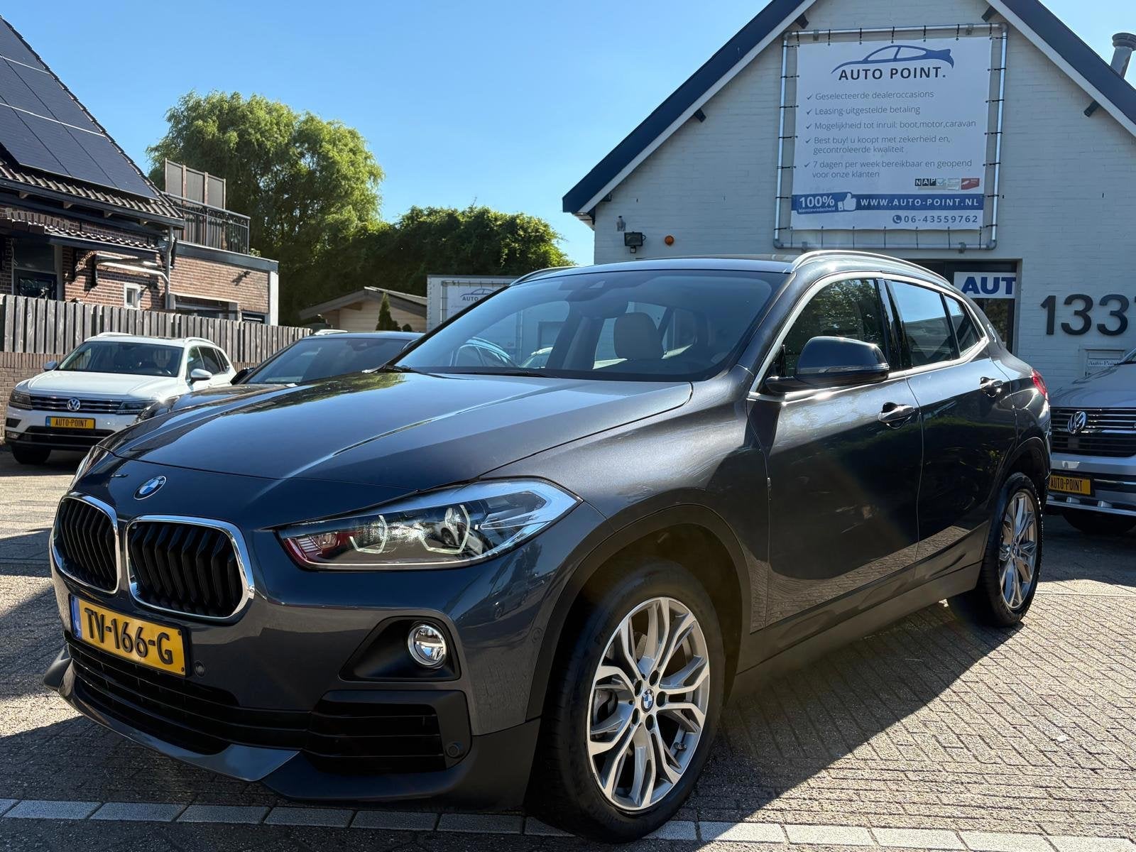 BMW X2 18i HIGH EXE 25330KM AUT/NAVI/HUD/CAMERA/CARPLAY, Auto's, Dealer onderhouden, X2, Gebruikt, Euro 6