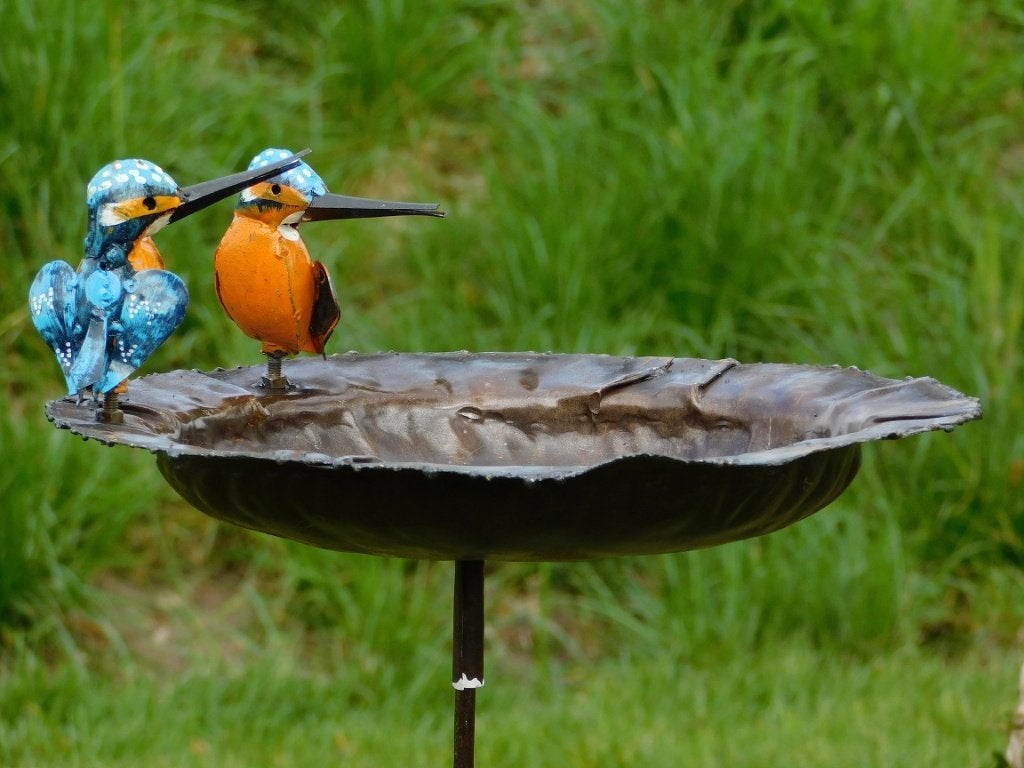Handgemaakte Voederschaal, vogelbad, Tuin en Terras, ., Nieuw, Ophalen of Verzenden, .