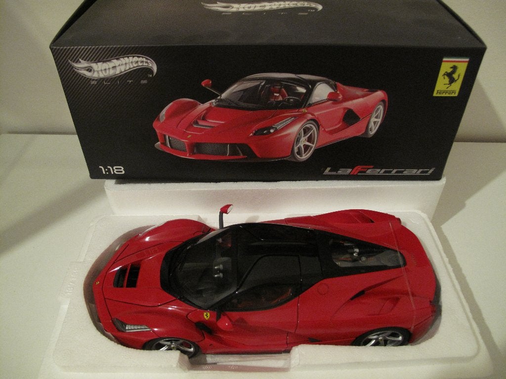 Ferrari LaFerrari - Mattel ELITE 1/18 ref : BCT79, Verzenden, Nieuw, Auto, Hot Wheels