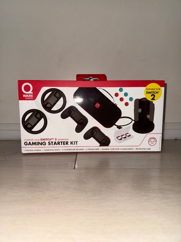 Gaming Starter Kit switch 2, Overige typen, Ophalen of Verzenden, Zo goed als nieuw, Draadloos