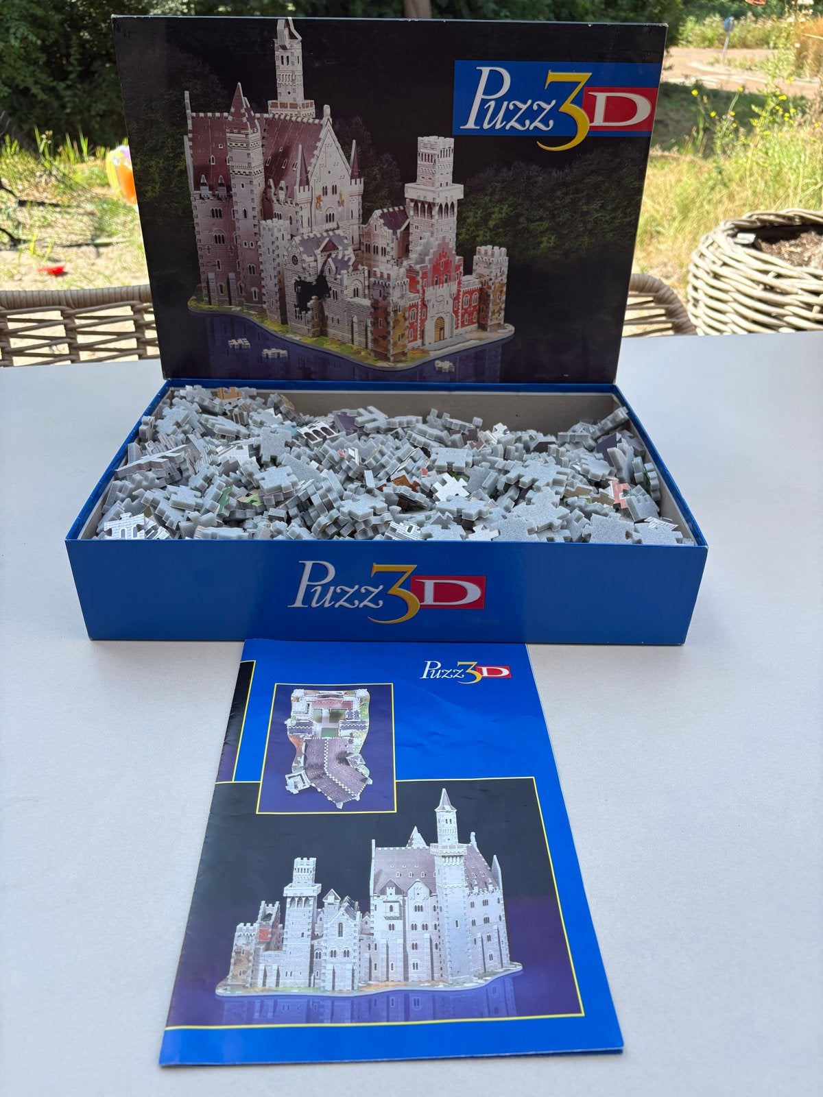 Puzz 3D Kastelen en Taj Mahal - 3D Puzzels, Ophalen, Meer dan 50 stukjes, Gebruikt, 6 jaar of ouder