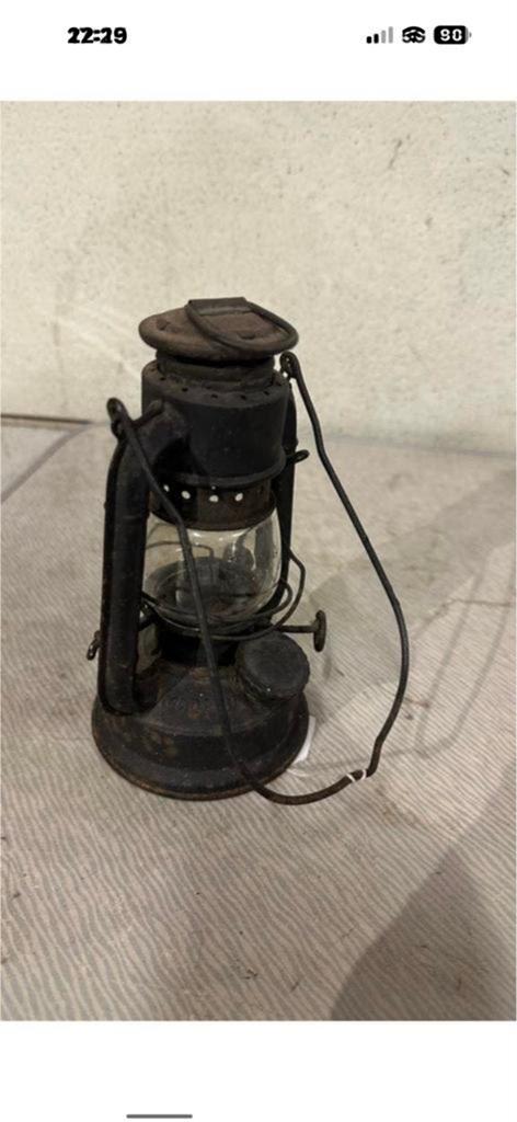 Frowo Nr.45 (zeldzamer dan de Feuerhand Nr.75), Antiek en Kunst, Antiek | Lampen, Ophalen of Verzenden