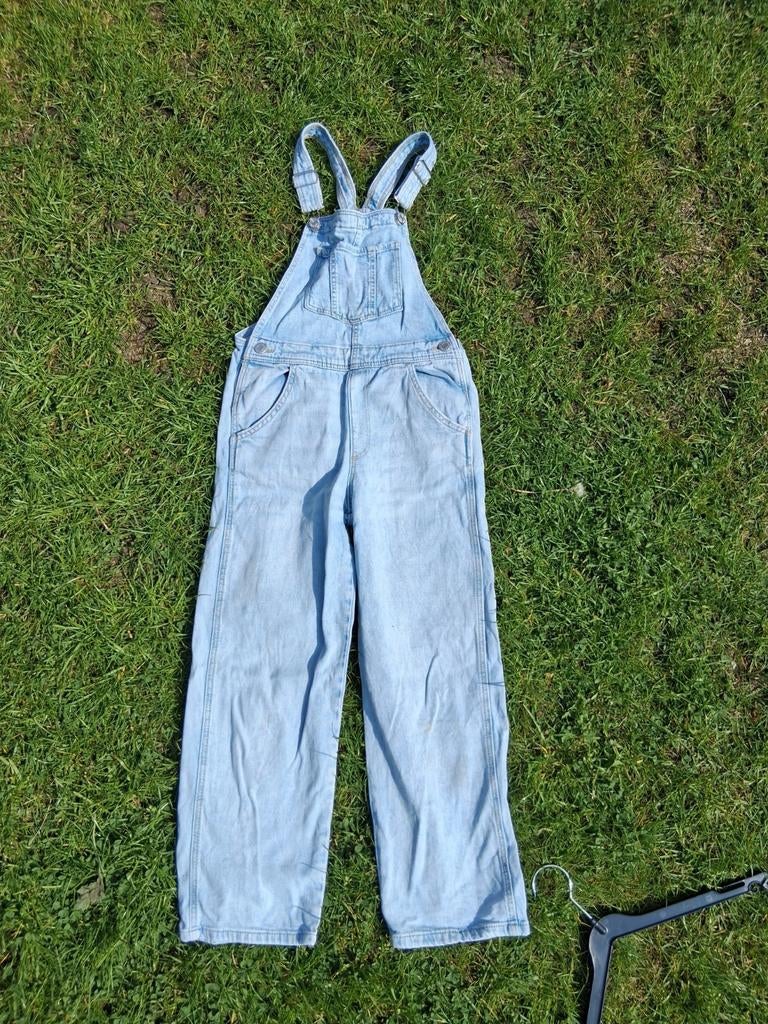 Meisjes tuinbroek maat 128, Ophalen of Verzenden, Zo goed als nieuw, Meisje, Broek