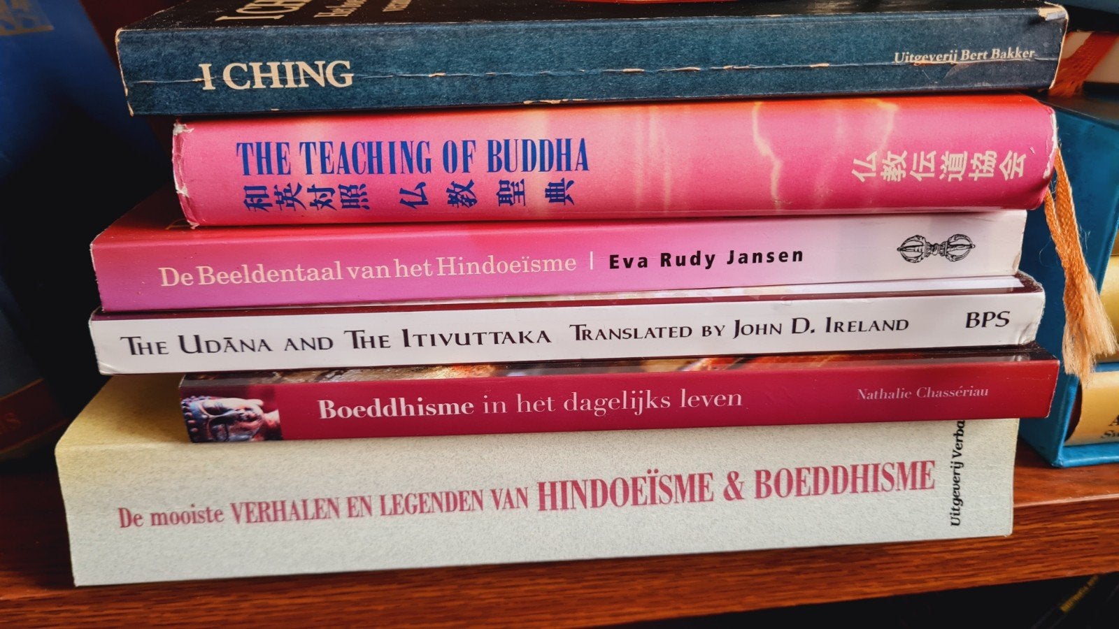 6 Boeken over Boeddhisme, Hindoeïsme en I Ching, Gelezen, Achtergrond en Informatie, Spiritualiteit algemeen, Diverse auteurs