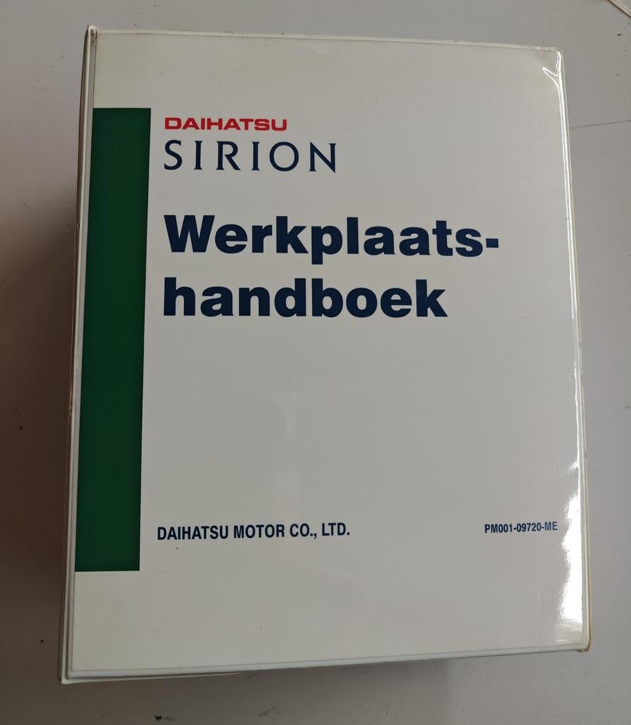 Daihatsu Sirion Werkplaatshandboek - Chassis, Auto diversen, Ophalen