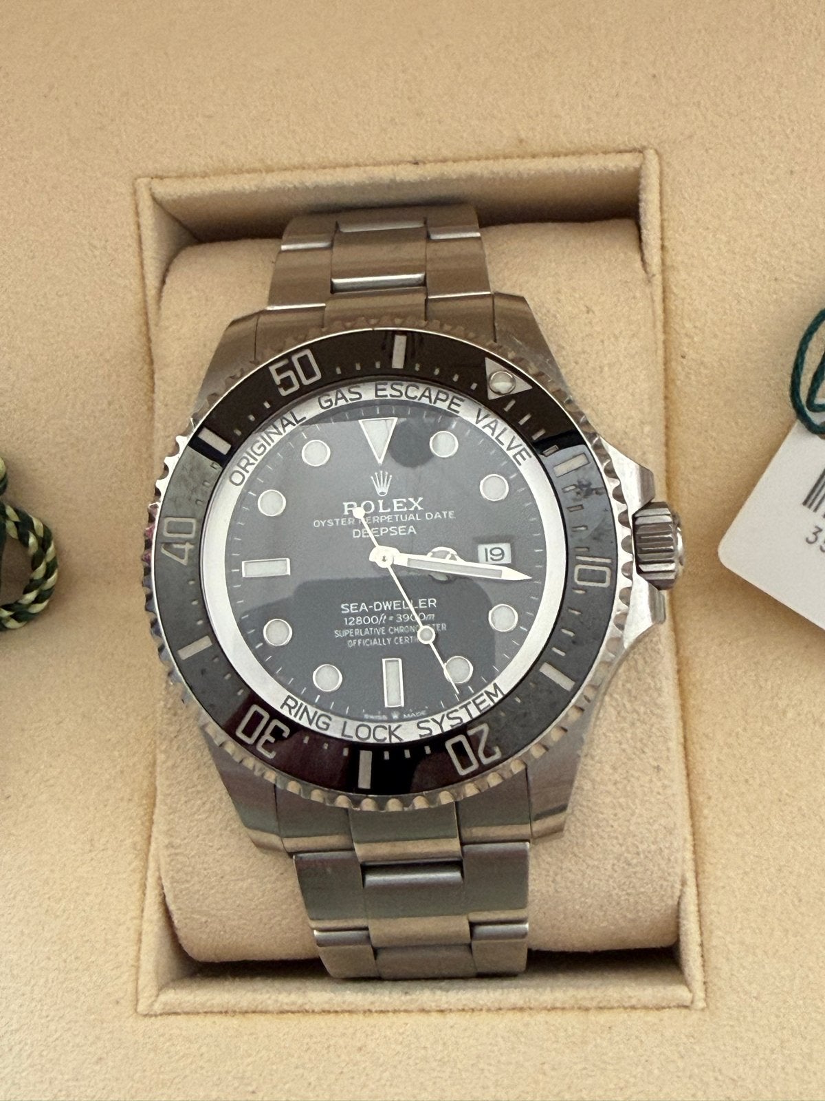 Rolex Deepsea Seadweller - 4000m waterdicht, compleet, Sieraden, Tassen en Uiterlijk, Horloges | Heren, Gebruikt, Polshorloge