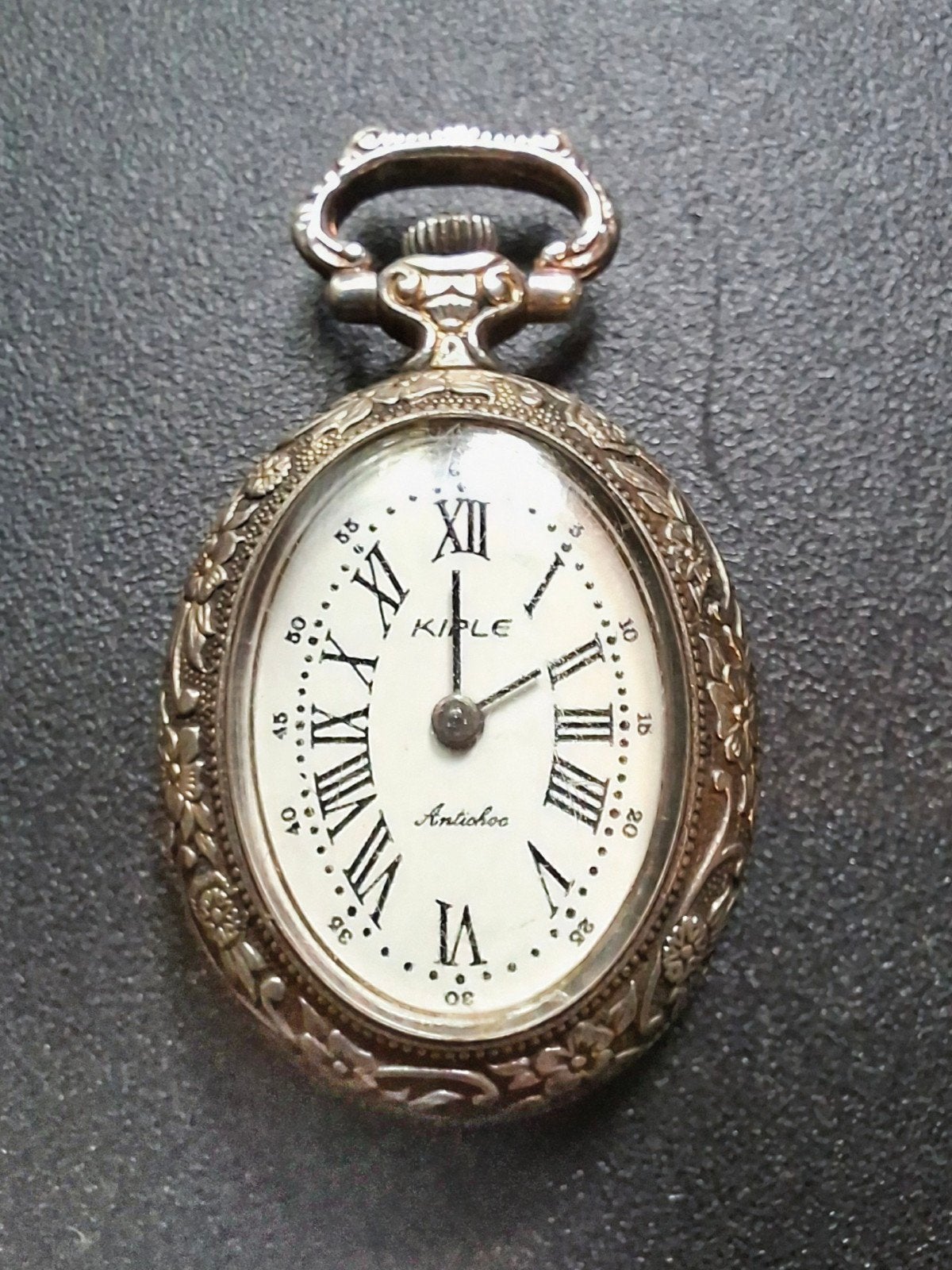 Vintage Kiplé zakhorloge – Mechanisch handopwinder (loopt!), Overige merken, Zakhorloge, Staal, 1960 of later