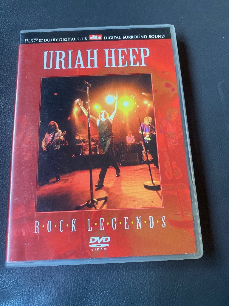 Uriah Heep - Rock Legends DVD, Engels, Alle leeftijden, Ophalen of Verzenden, Zo goed als nieuw