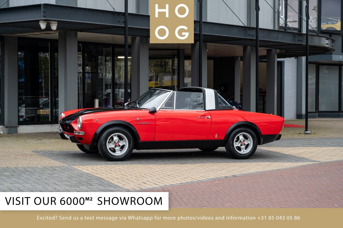 Fiat 124 Spider Abarth (bj 1974), Auto's, Gebruikt, 4 cilinders, Cabriolet, Leder