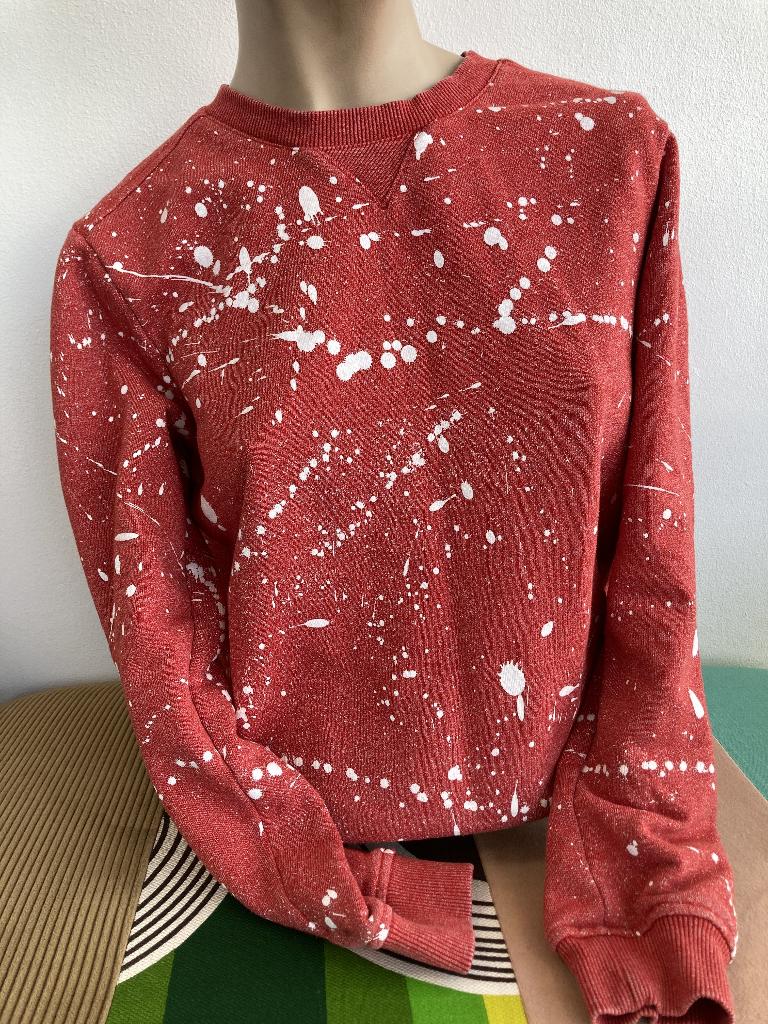 Te koop rode Gapstar Raw trui., Kleding | Dames, Truien en Vesten, Maat 38/40 (M), Gapstar Raw, Ophalen of Verzenden, Gedragen
