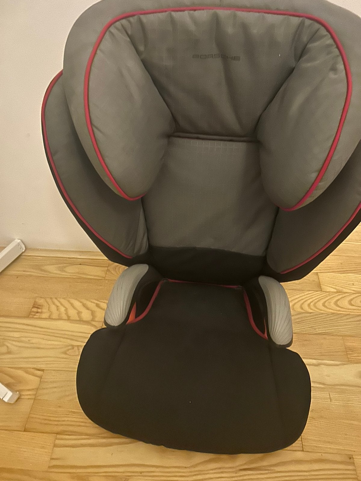 Zitverhoger Porsche met rugleuning, Overige merken, Autogordel, 15 t/m 36 kg, Nieuw