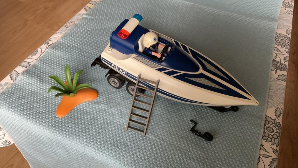 Playmobil speedboot, Ophalen of Verzenden