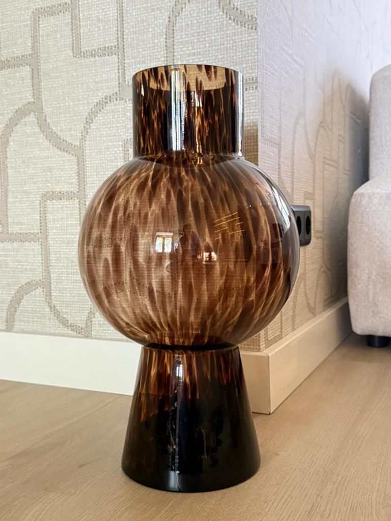 Cheetah vaas Light & Living, Ophalen, Overige kleuren, Minder dan 50 cm, Glas