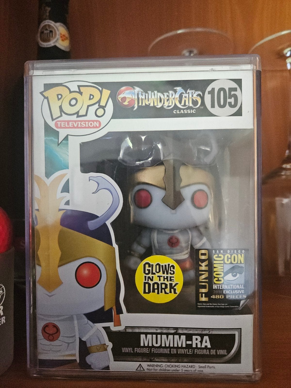 Funko Pop! Thundercats Mumm-Ra 105 GITD SDCC Exclusive, Ophalen of Verzenden