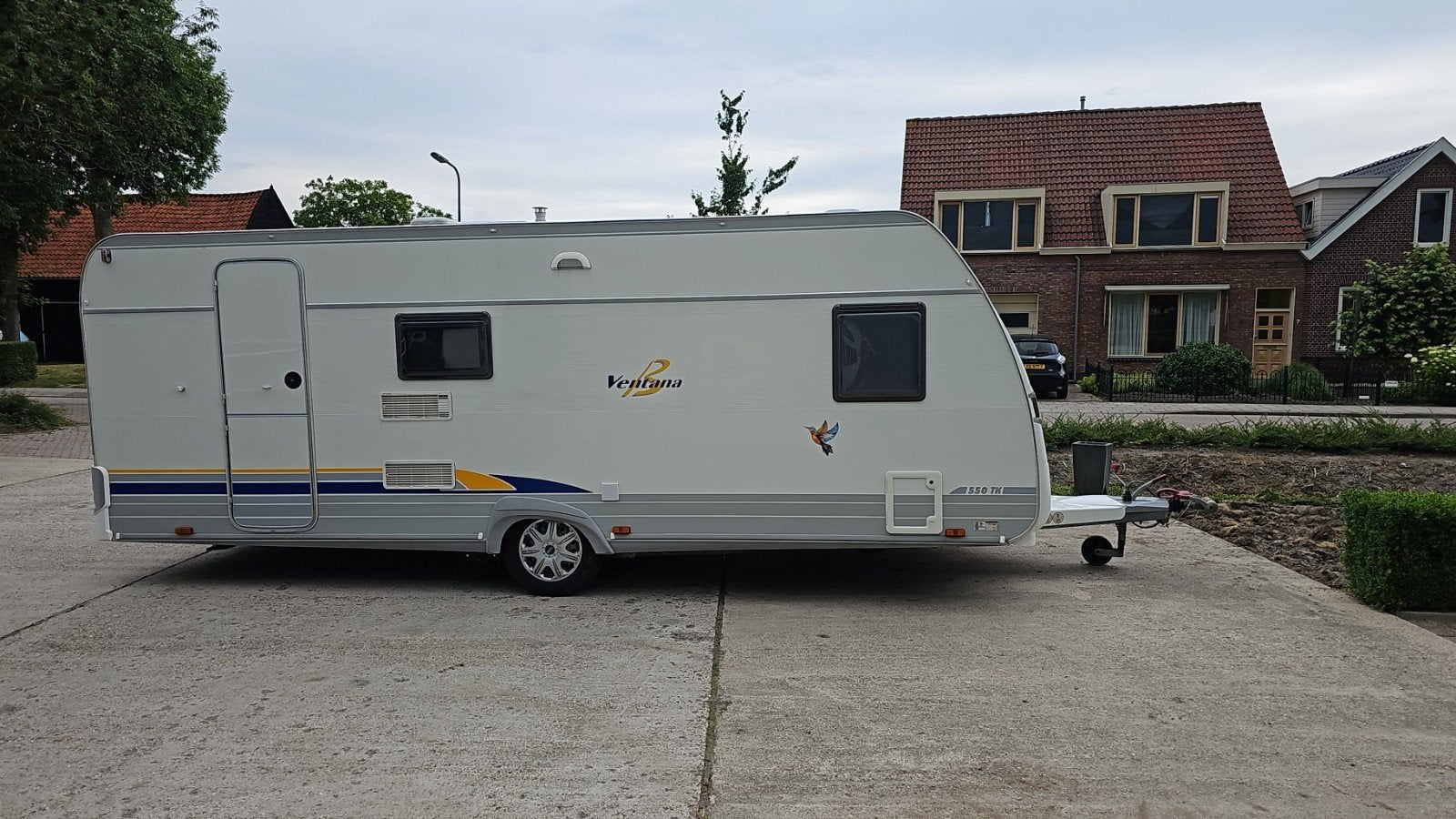 Bürstner Ventana 550TK met complete uitrusting, Caravans en Kamperen, Caravans, Luifel, Rondzit, Particulier, Bürstner