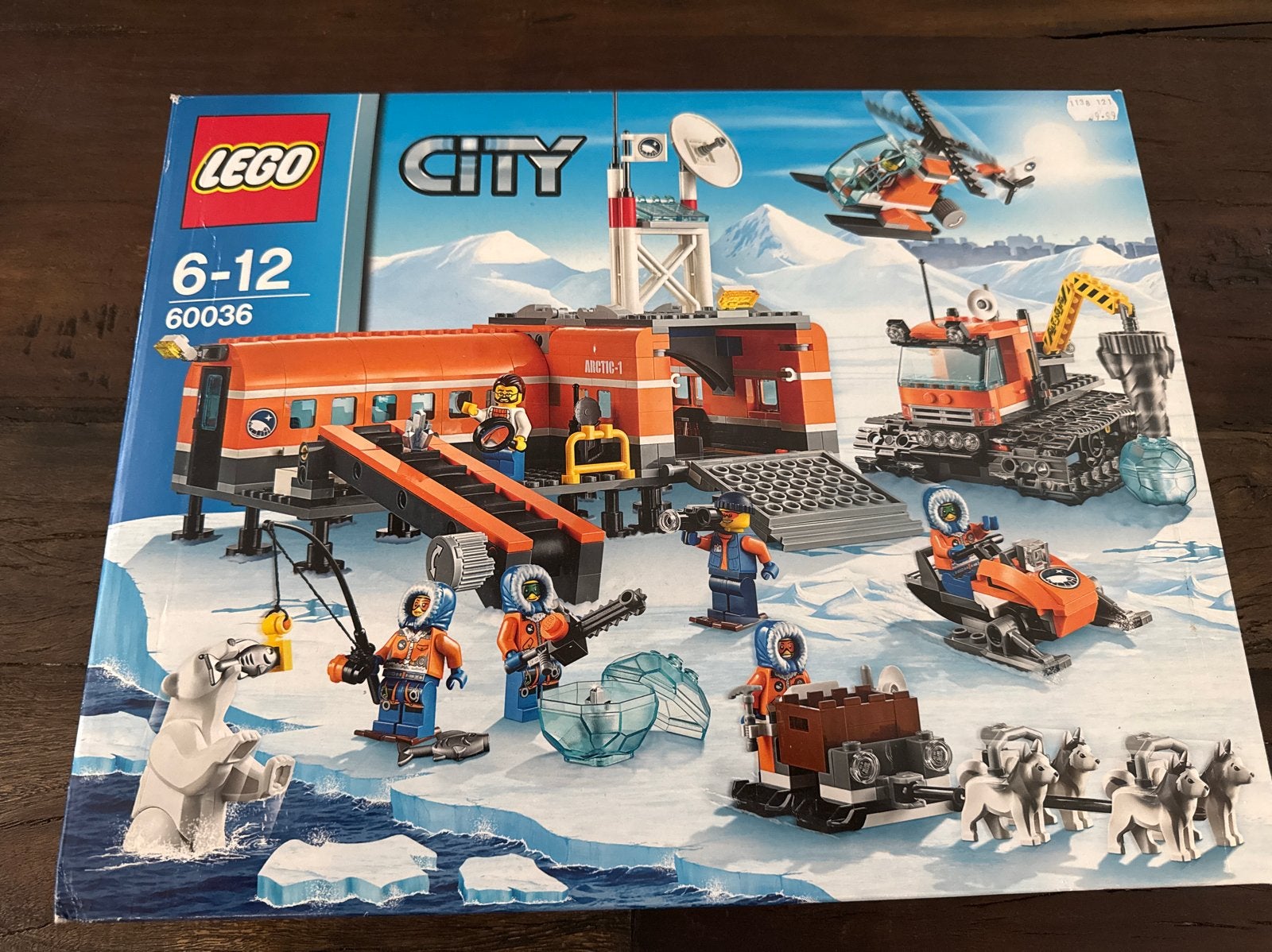 LEGO City Arctic Basisstation 60036 gesealde set, City, Lego, Nieuw, Ophalen of Verzenden