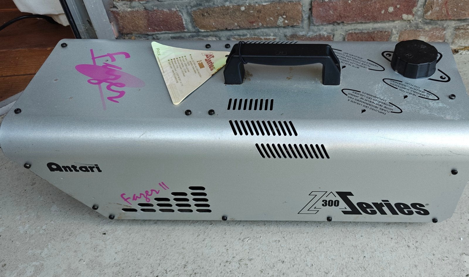 Antari Z300 Fazer II met afstandsbediening, Ophalen, Gebruikt, Rookmachine