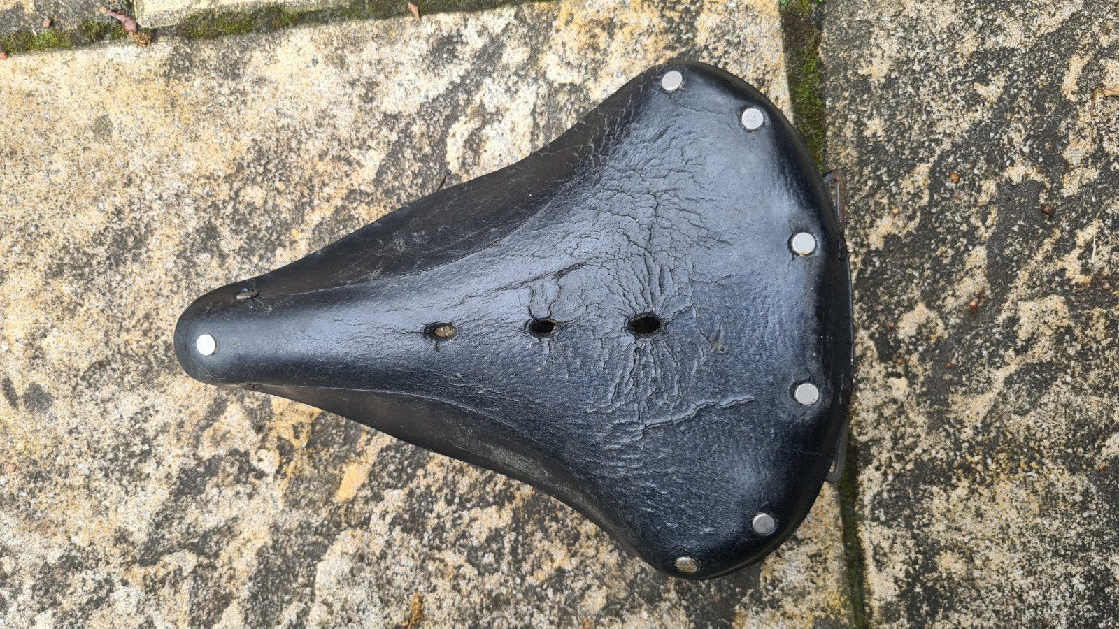 Brooks Leren Zadel - Klassiek Comfort, Toerfiets, Gebruikt, Leer, Ophalen of Verzenden