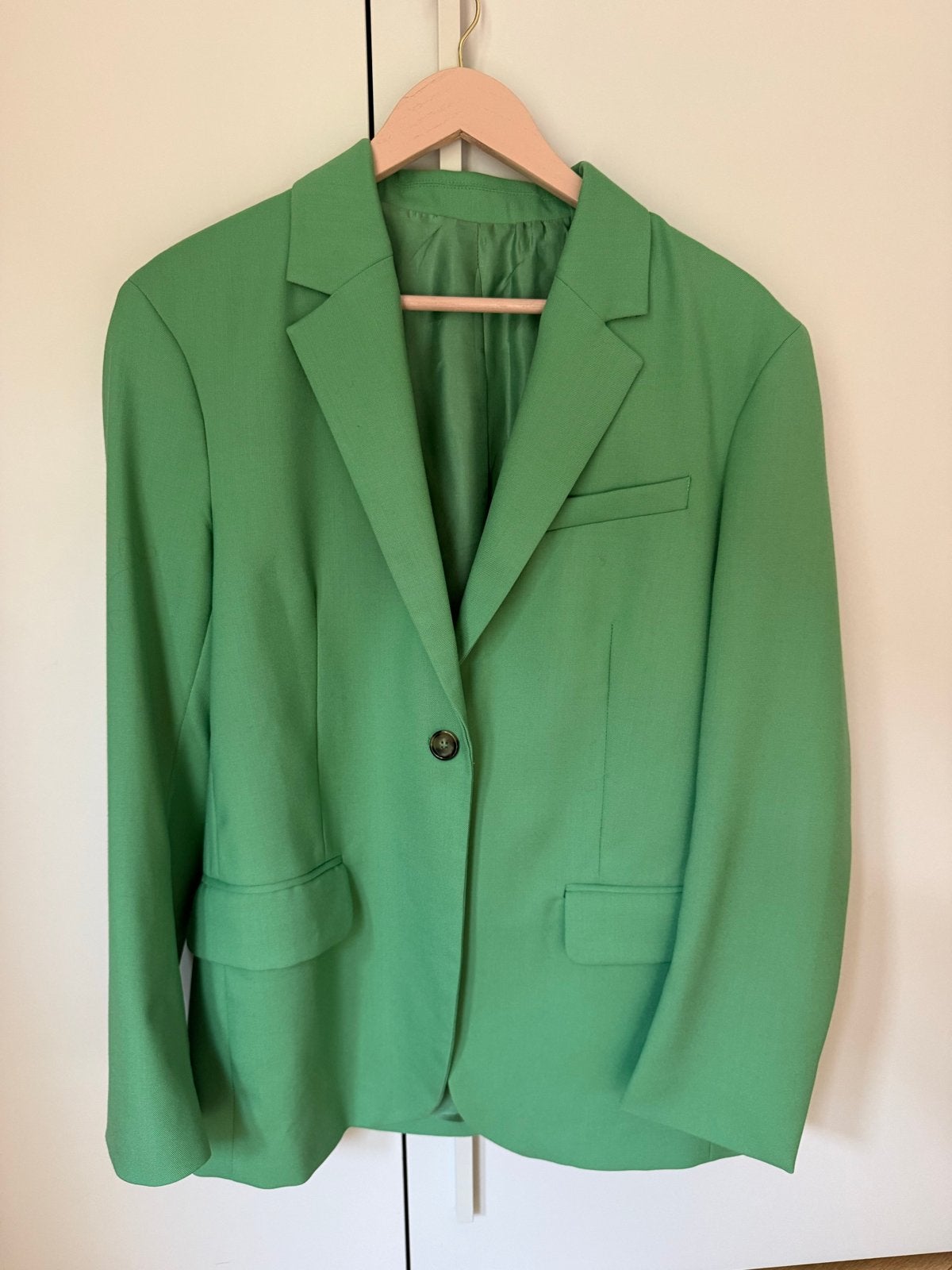 Arket 100% wollen oversized blazer EU 36 - Zo goed als nieuw, Kleding | Dames, Ophalen of Verzenden, Zo goed als nieuw, Jasje