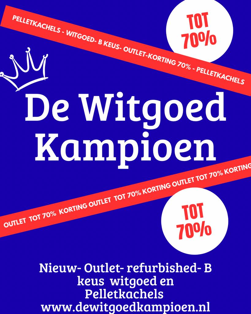 De Witgoed Kampioen!! De Goedkoopste Witgoed Outlet!!, Zonder vriesvak, 200 liter of meer, Zo goed als nieuw, 160 cm of meer