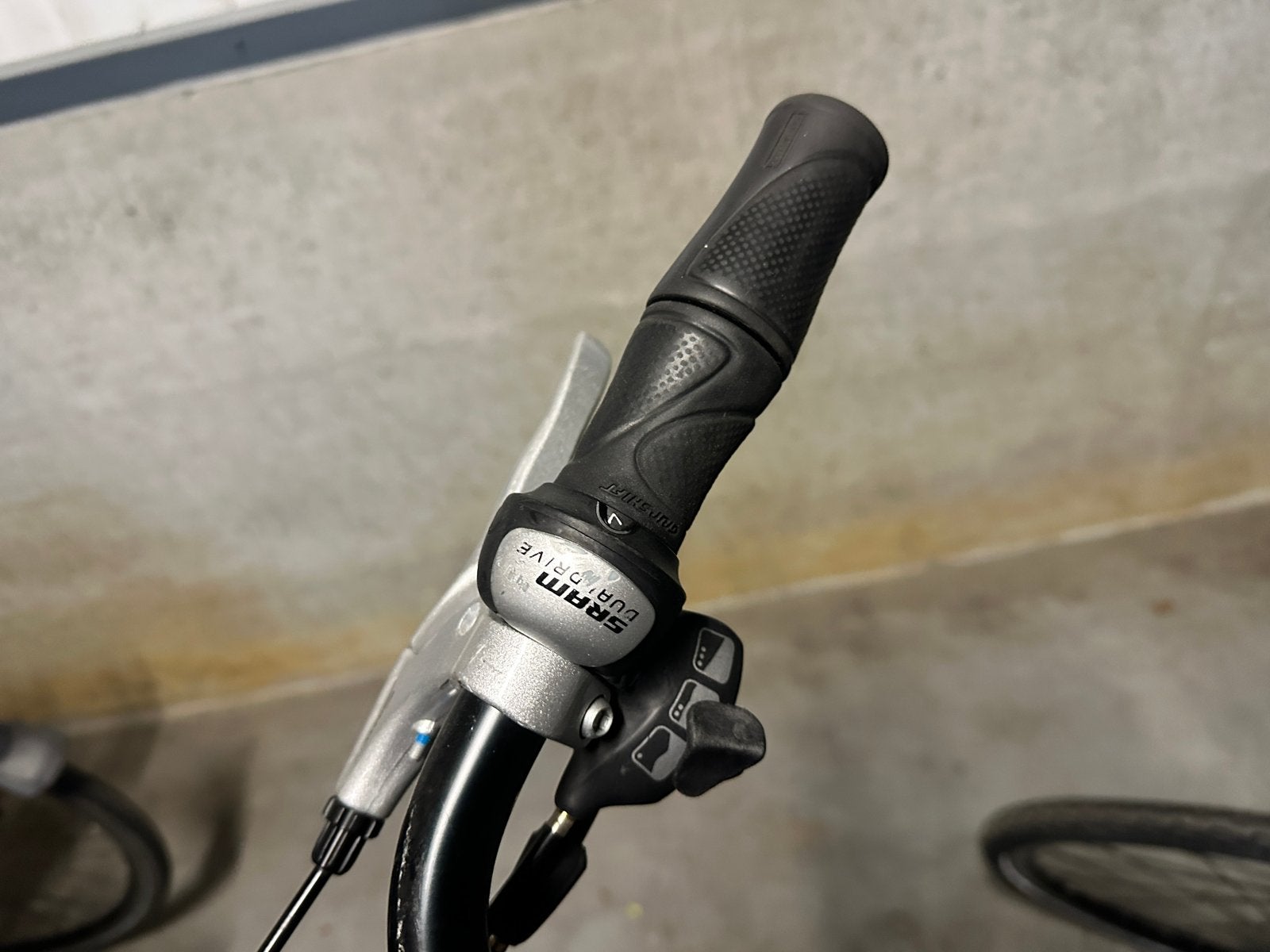 Giant fiets met versnellingen en bagagedrager, Gebruikt, Velgrem, Versnellingen, 56 cm of meer