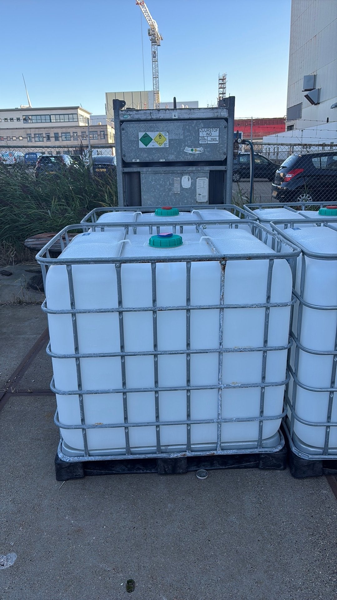 30 ibc 1000 liter gebruikt, 150 liter of meer, Ophalen, Zo goed als nieuw