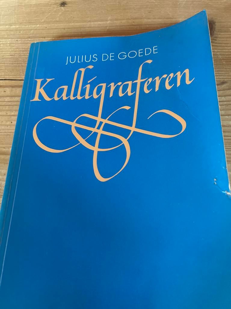 Kalligraferen - Julius de Goede (Boek), Boeken, Ophalen of Verzenden, Gelezen