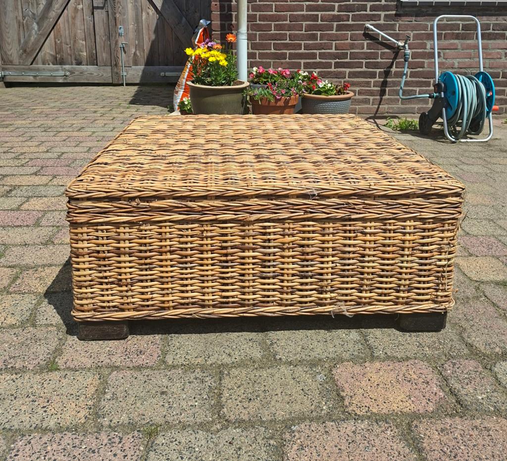 Gratis salon tafel, Huis en Inrichting, Tafels | Salontafels, Ophalen, Gebruikt, 50 tot 100 cm, Vierkant