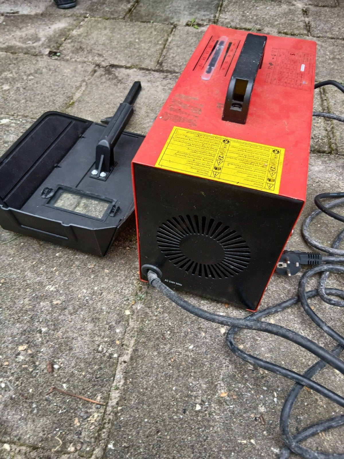 Craft TWM-45/140 Elektrode Lasapparaat met Lasmasker, Ophalen of Verzenden, Gebruikt, 150 tot 250 ampère, Elektroden