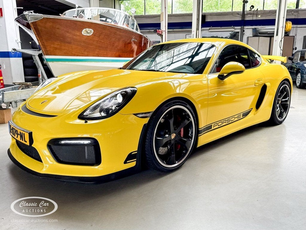 Porsche CAYMAN GT4 3.8  - ONLINE AUCTION, Gebruikt, Overige kleuren, Cayman, Bedrijf
