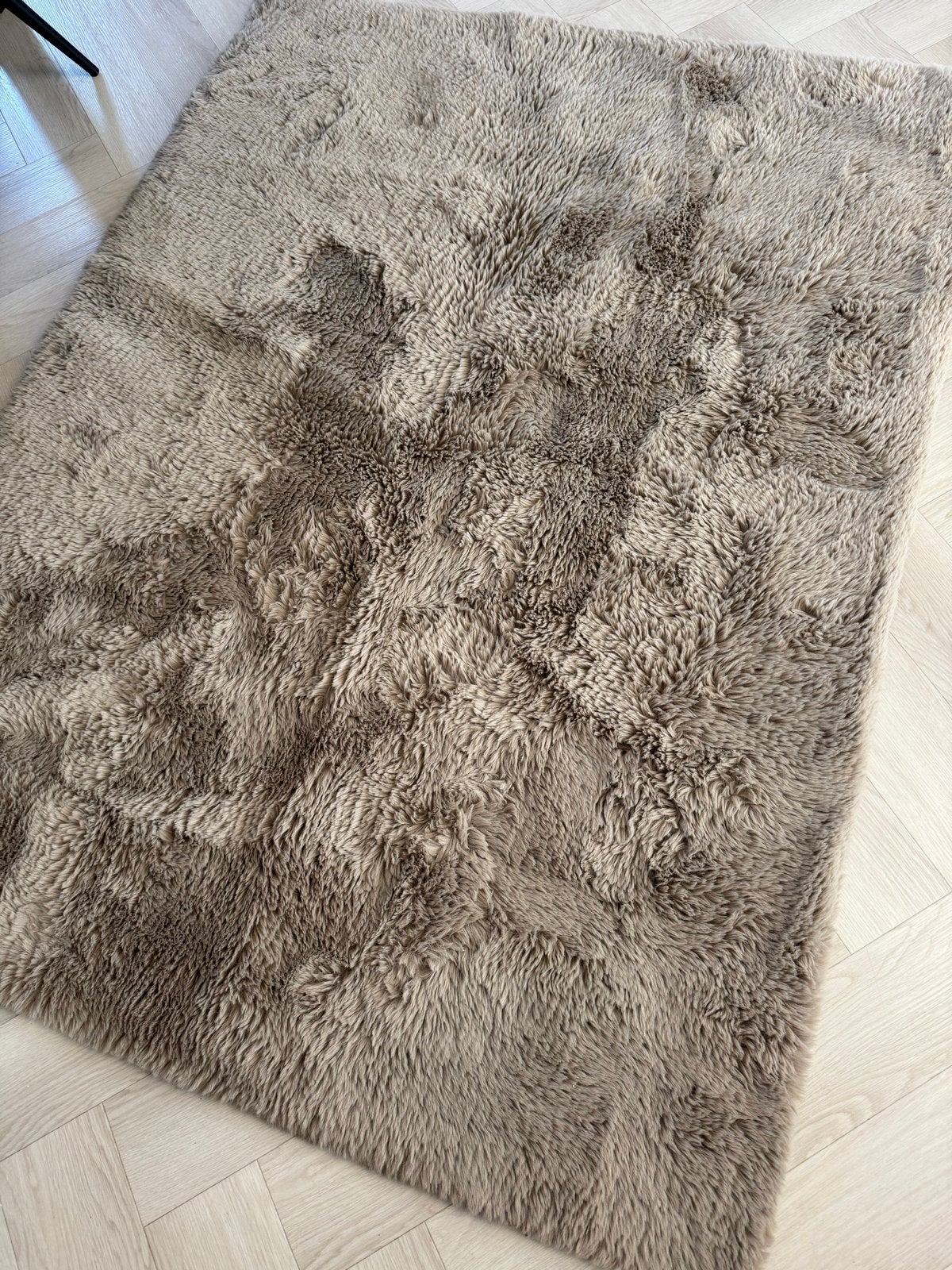 tapijt, Gebruikt, 100 tot 150 cm, Bruin, Ophalen of Verzenden