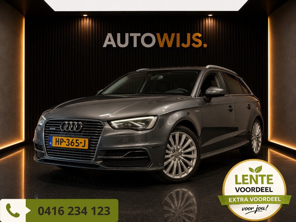 Audi A3 Sportback 1.4 e-tron PHEV Ambition Pro Line plus|3x, Auto's, Audi, Bedrijf, Te koop, A3, ABS, Achteruitrijcamera, Adaptive Cruise Control