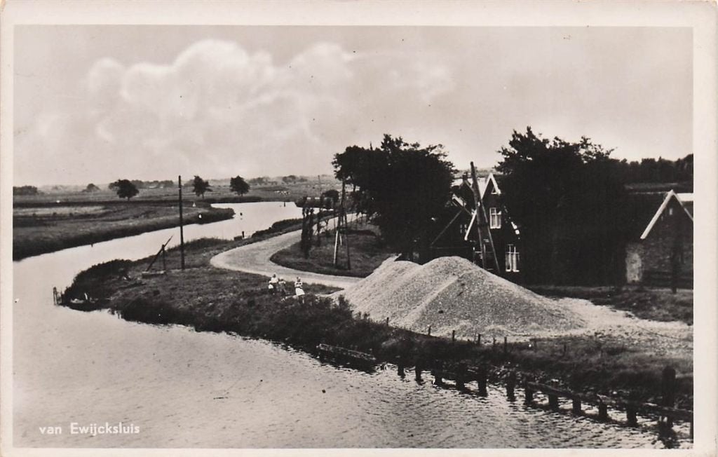 702-104-031 Van Ewijcksluis, Verzenden, Voor 1920, Noord-Holland