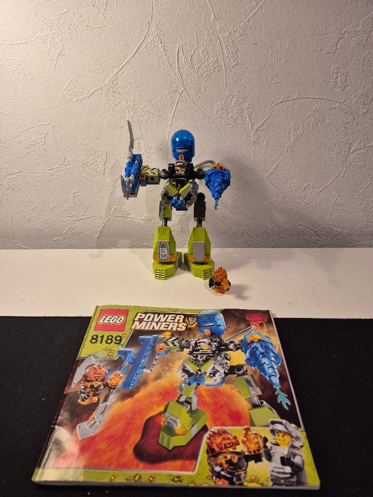 Lego Power Miners 8189 Magma Mech, Gebruikt, Overige thema's, Lego, Ophalen of Verzenden