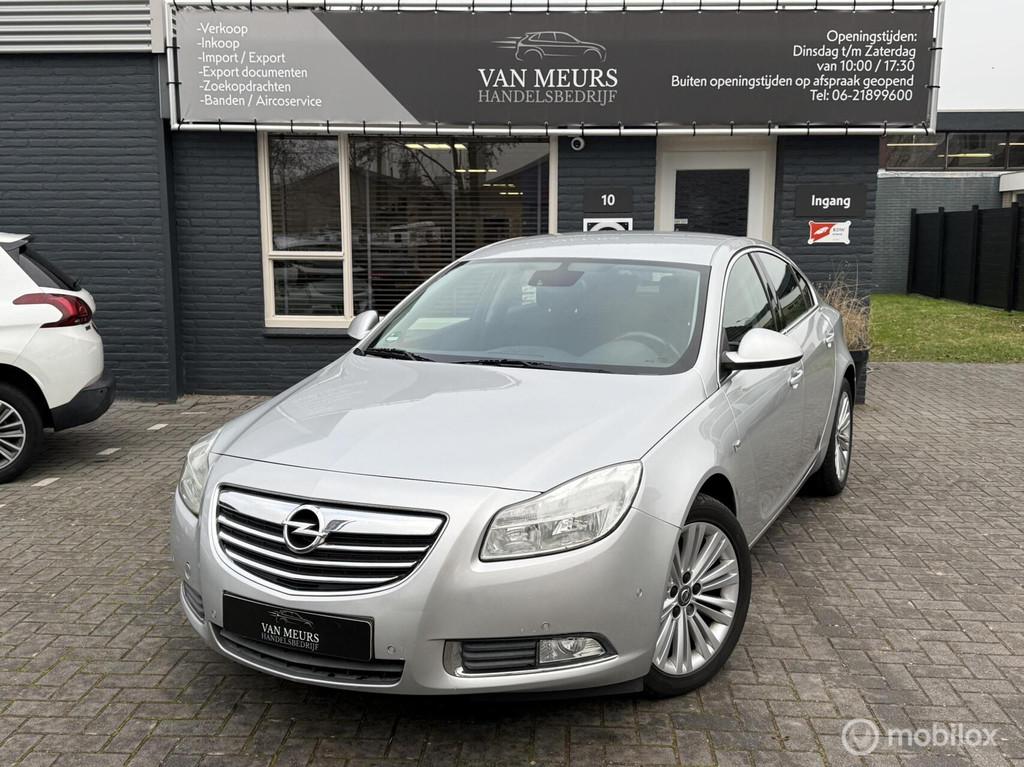 Opel Insignia 2.0 CDTI EcoFLEX Design Edition, Cruise, trekh, Auto's, Euro 5, Stof, Zwart, 4 cilinders