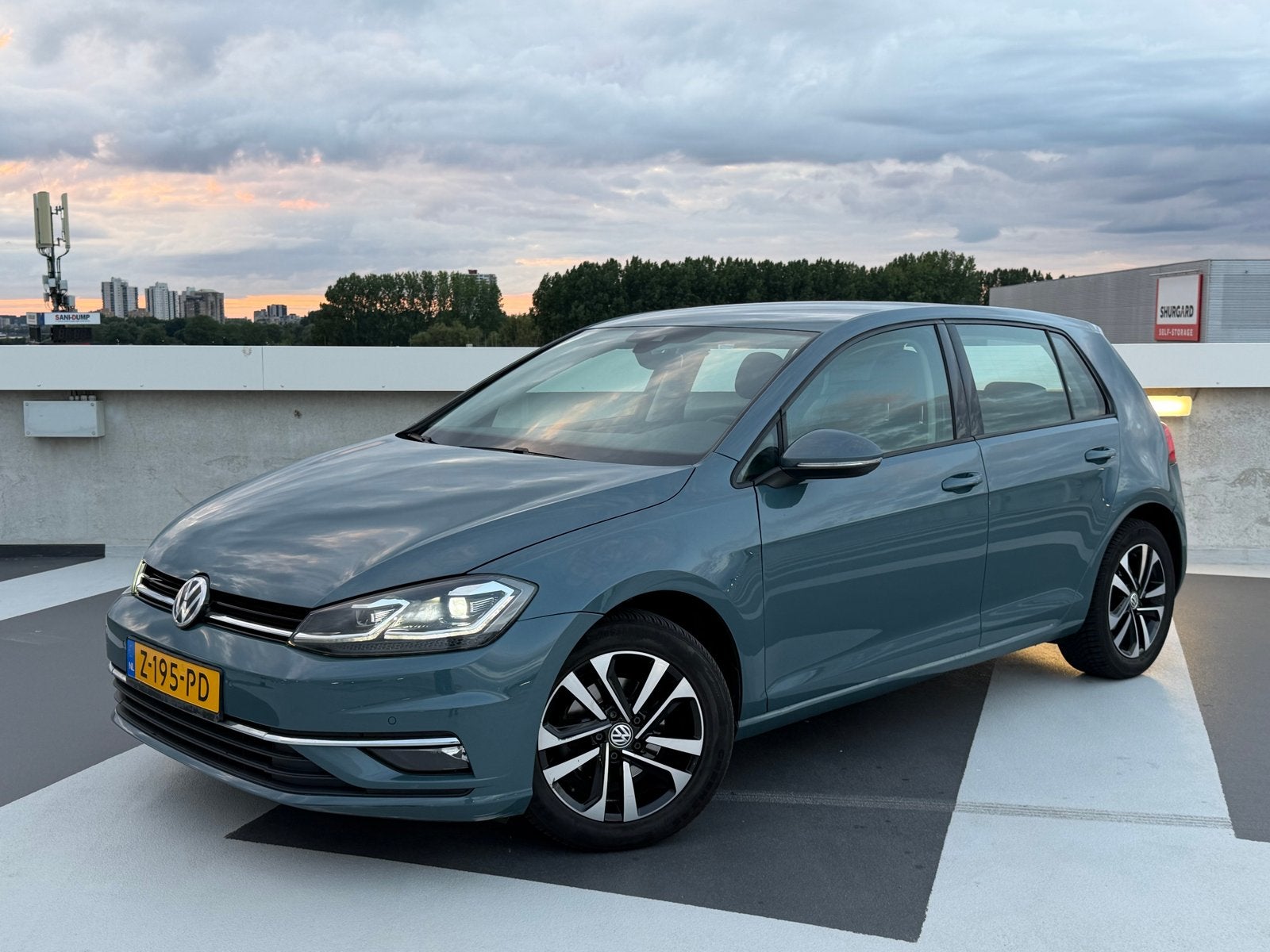 Volkswagen Golf 7.5 1.0 TSI IQ DRIVE|ACC|Navi|Camera|Keyless, Auto's, Volkswagen, Voorwielaandrijving, Stof, 1145 kg, Blauw