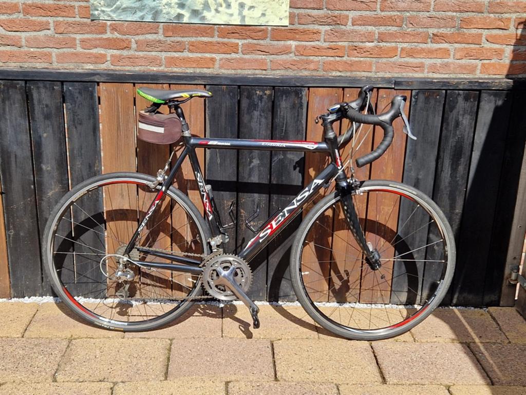 Sensa Umbria, Fietsen en Brommers, Fietsen | Racefietsen, 28 inch, Gebruikt, Carbon, 57 tot 61 cm