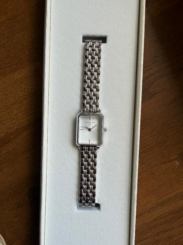 NIEUW Rosefield Octagon XS Zilver, Overige merken, Staal, Polshorloge, Nieuw
