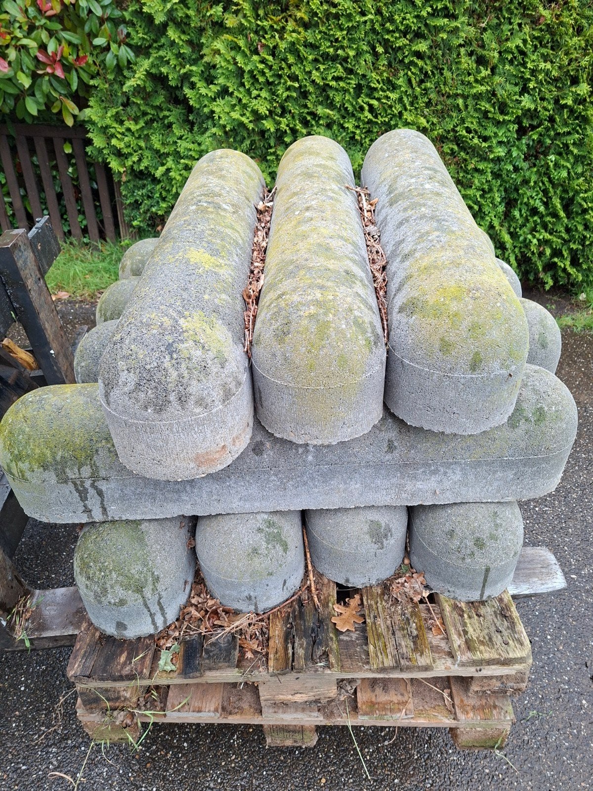 11 stuks varkensruggen in goede staat, Ophalen, Overige materialen, Gebruikt, Overige typen
