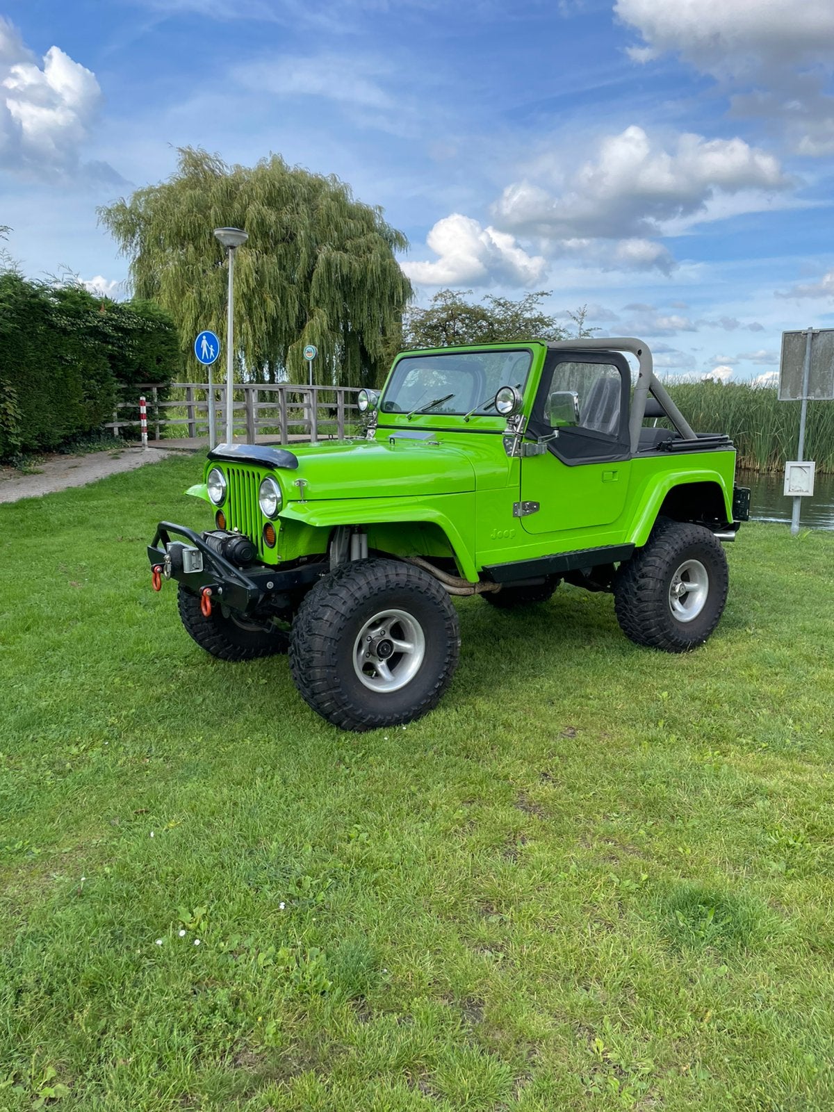 Jeep CJ Cj-7 1985 Groen, Auto's, 4980 cc, CJ, 4 stoelen, 151 pk