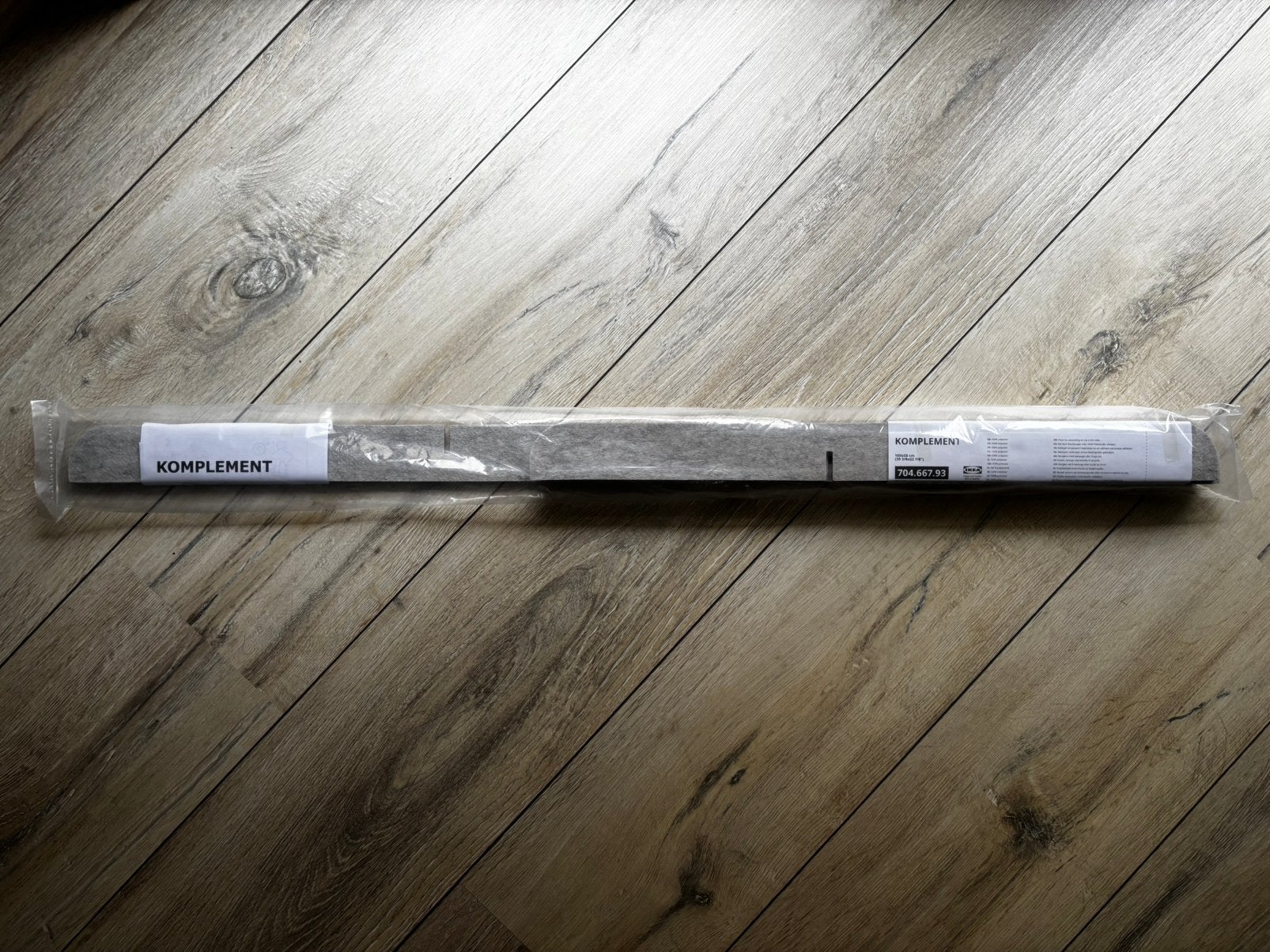 IKEA PAX KOMPLEMENT Verdeler uittrekbare plank 100x58 cm, Huis en Inrichting, Kasten | Kledingkasten, Ophalen, Nieuw, 50 tot 100 cm