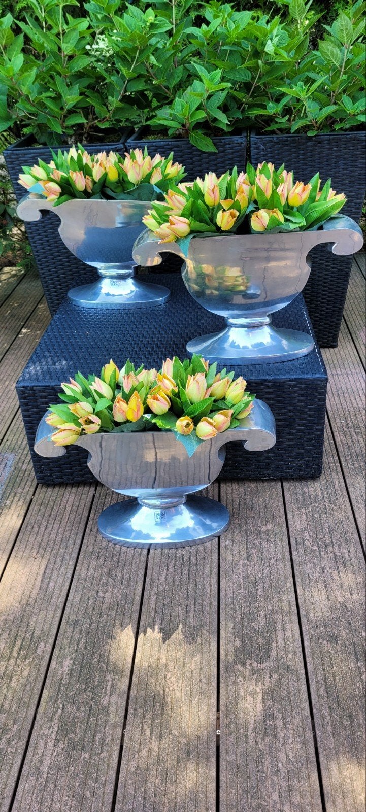 Vazen Brass & Boom, Ophalen, Gebruikt, 30 cm, Geschikt voor droogbloemen