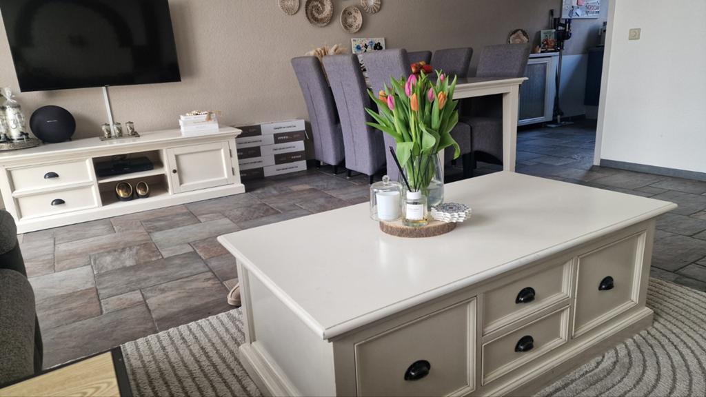 Cremekleurige complete woonkamerset in Bohemian stijl, Huis en Inrichting, Complete inboedels, Ophalen