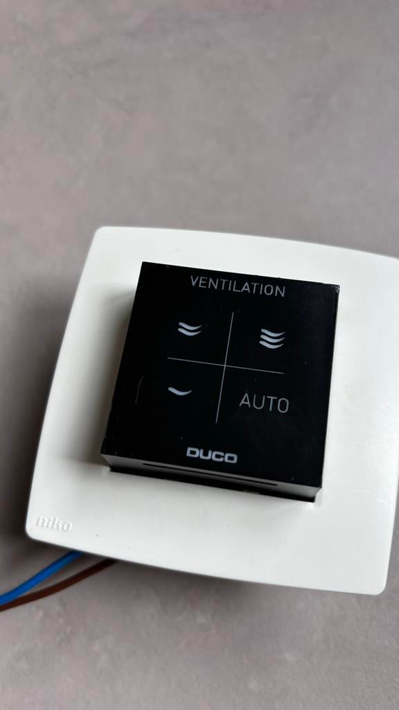 Duco CO2 Ruimtesensor RF/230V Ventilatiebediening, Ophalen of Verzenden, Zo goed als nieuw, Ventilator en Afzuiger