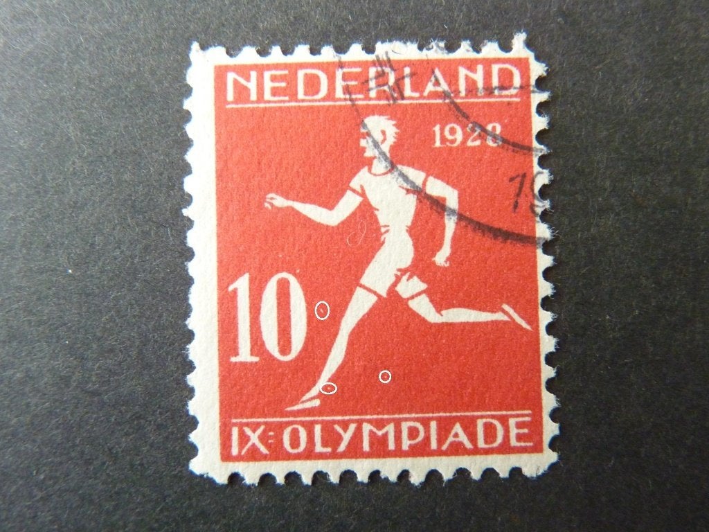plaatfout 217 , gestempeld., Ophalen of Verzenden, T/m 1940, Gestempeld